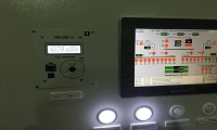 Шкаф постоянного оперативного тока - отображение параметров системы контроля