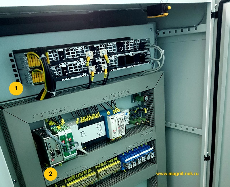 Шкаф постоянного тока - контроль изоляции постоянного тока